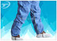 CPE disposable painters coveralls Waterproof Gown With Knitted Cuff